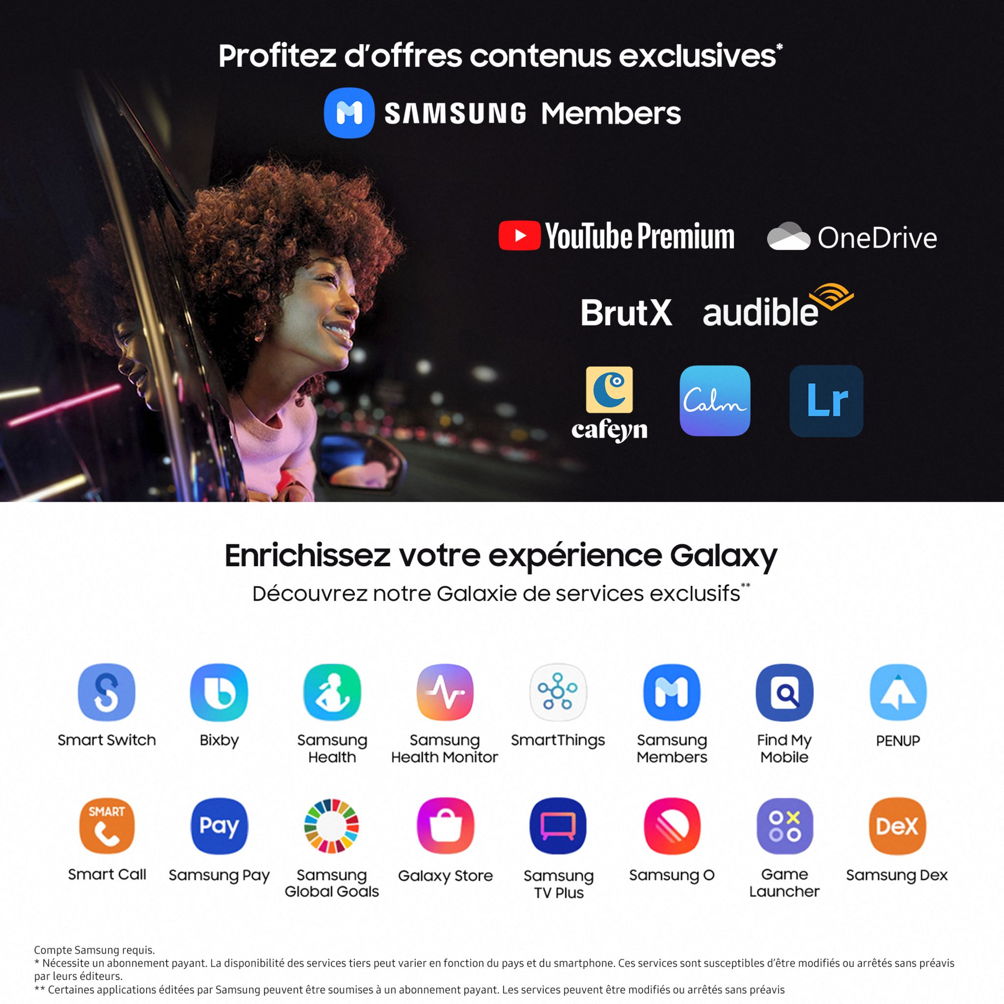 Voir la diapositive 12 : SAMSUNG Galaxy S23 Smartphone avec Galaxy AI 256Go - Noir