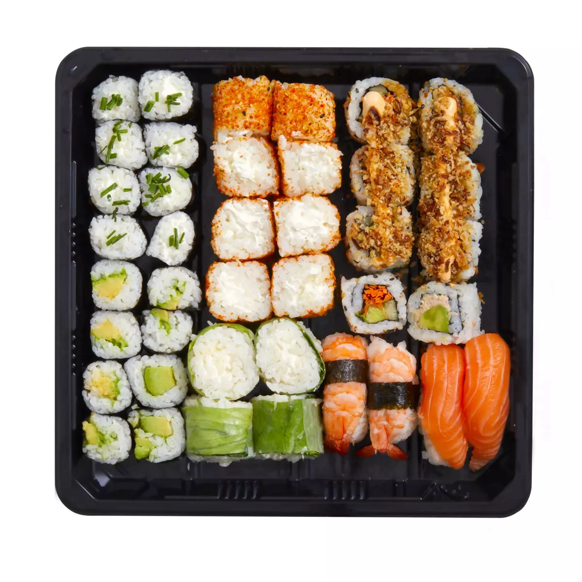 SUSHI GOURMET Plateau Happy Sushi Day 40 pièces 640g
