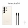 Voir la diapositive 12 : SAMSUNG Galaxy S23 Ultra Smartphone avec Galaxy AI 256Go - Crème