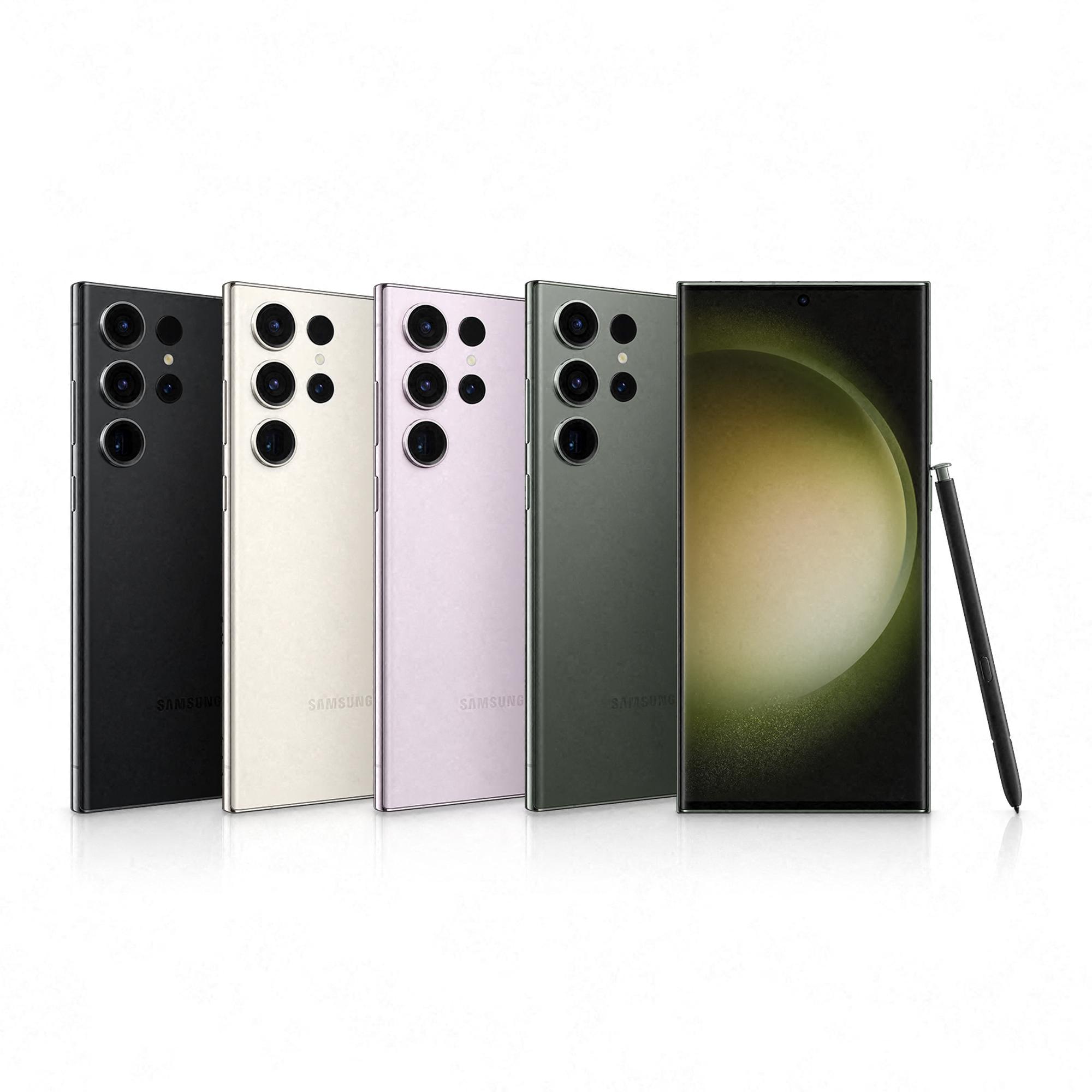Voir la diapositive 4 : SAMSUNG Galaxy S23 Ultra Smartphone avec Galaxy AI 256Go - Crème