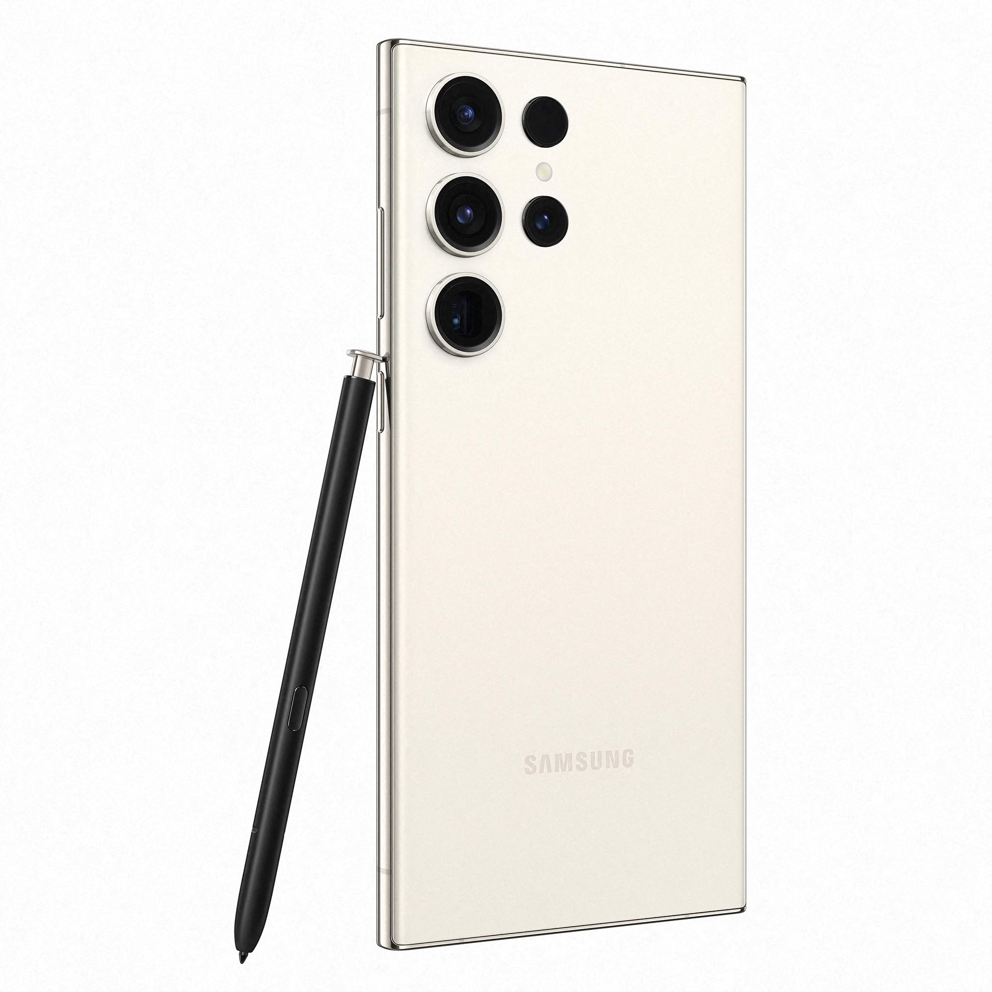 Voir la diapositive 11 : SAMSUNG Galaxy S23 Ultra Smartphone avec Galaxy AI 256Go - Crème