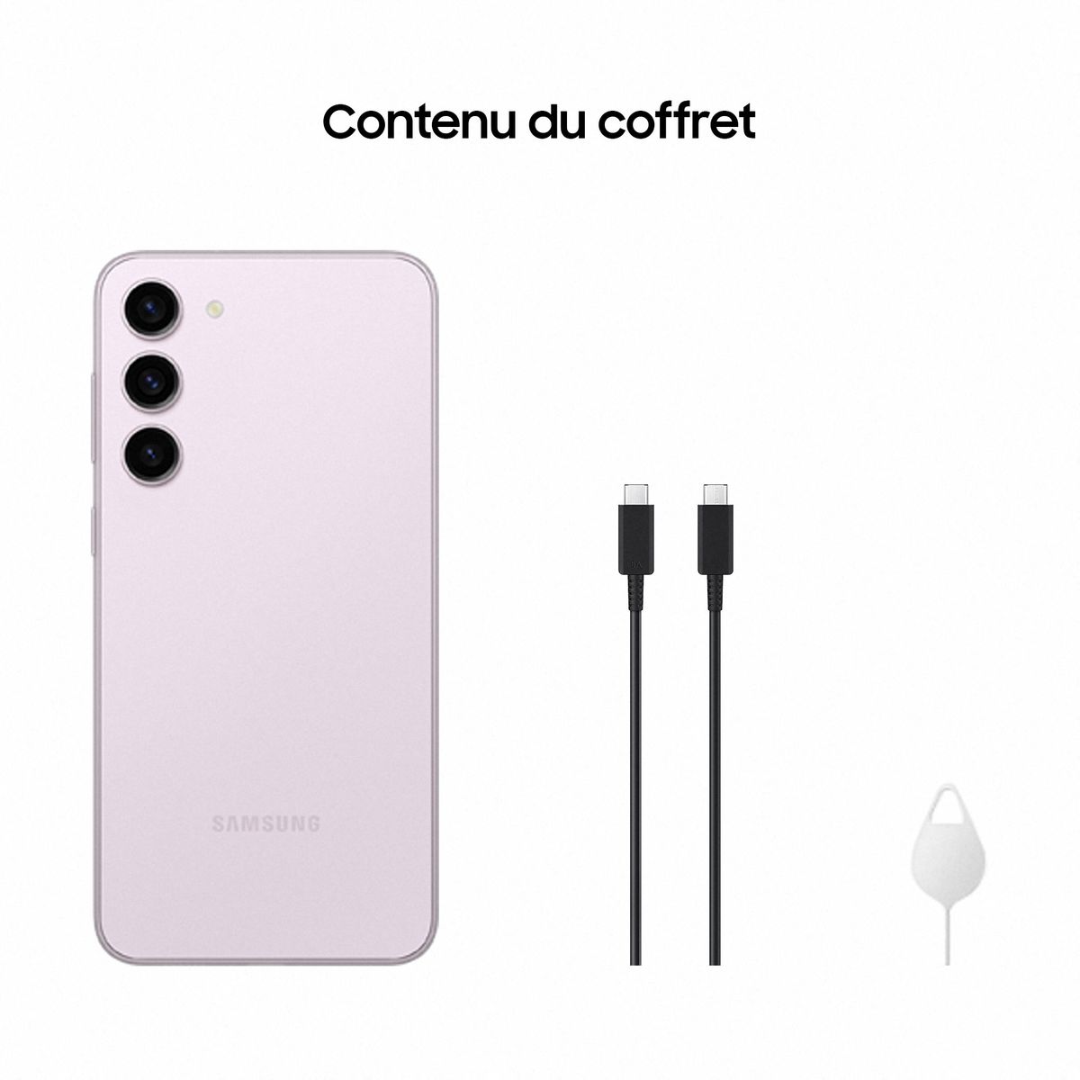 SAMSUNG Galaxy S23+ Smartphone avec Galaxy AI 256Go - Lavande