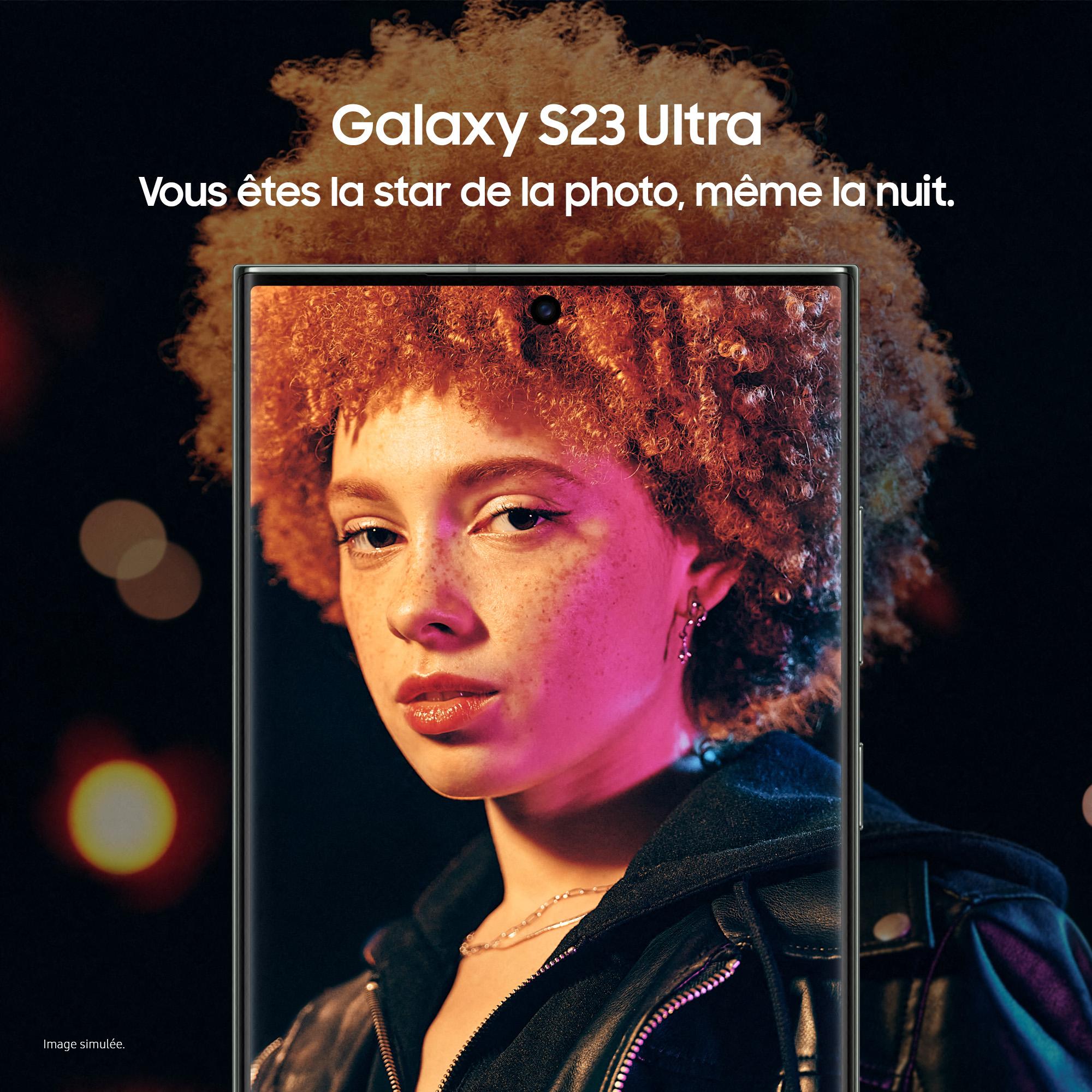 Voir la diapositive 7 : SAMSUNG Galaxy S23 Ultra Smartphone avec Galaxy AI 512Go - Vert