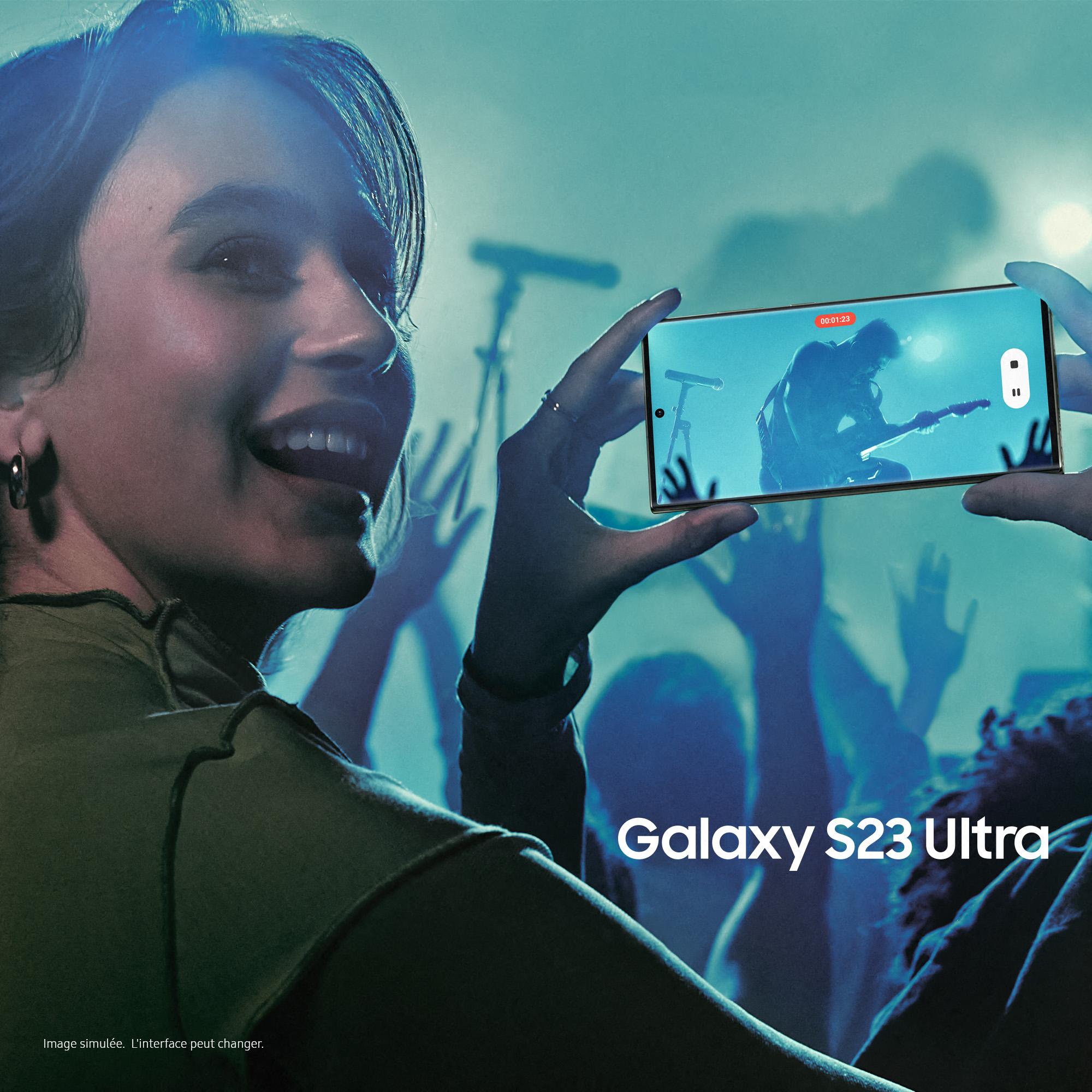 Voir la diapositive 10 : SAMSUNG Galaxy S23 Ultra Smartphone avec Galaxy AI 512Go - Vert