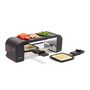 Voir la diapositive 2 : QILIVE Appareil à raclette gril duo Q.5987 - Noir