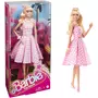 MATTEL Poupée Barbie En Robe Vichy Rose