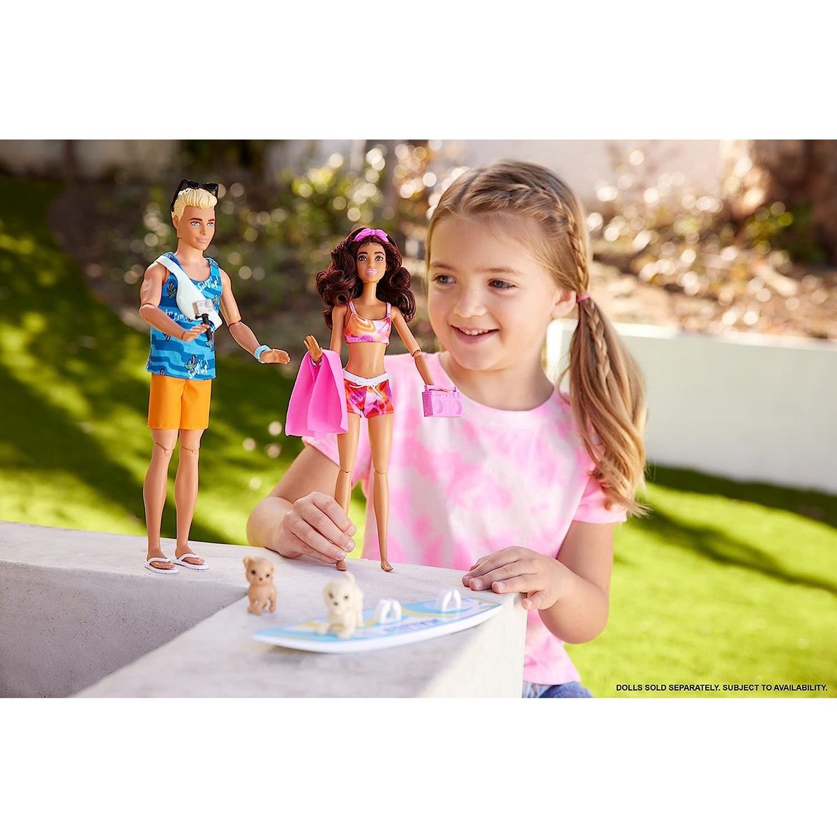 MATTEL Poupée Beach Surf Barbie