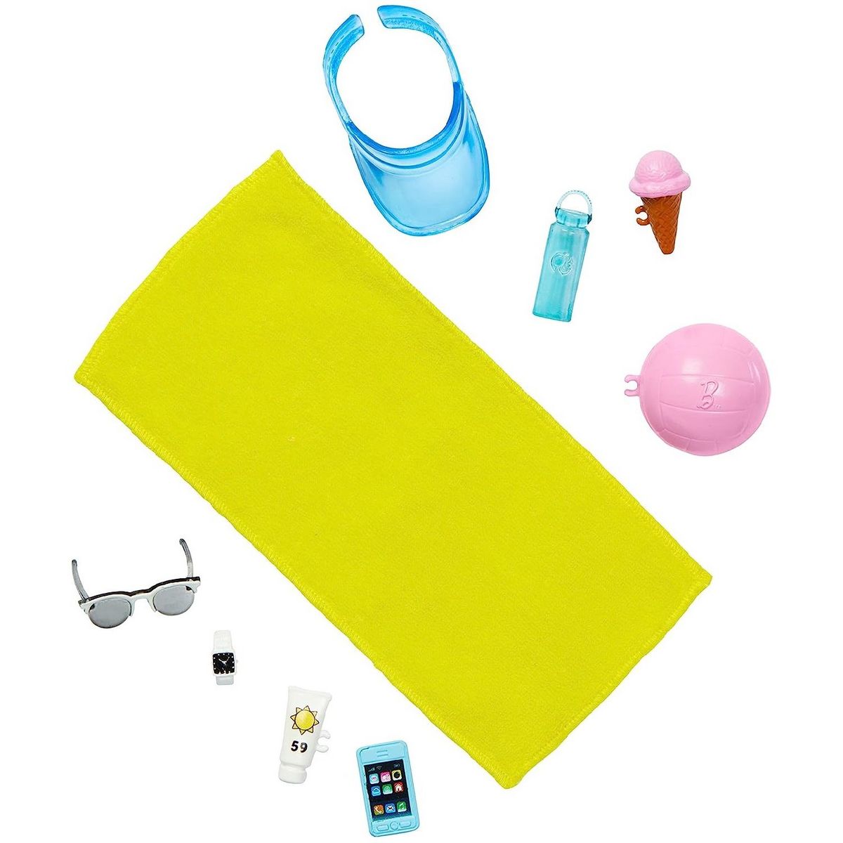 MATTEL Poupée Ken Plage et accessoires