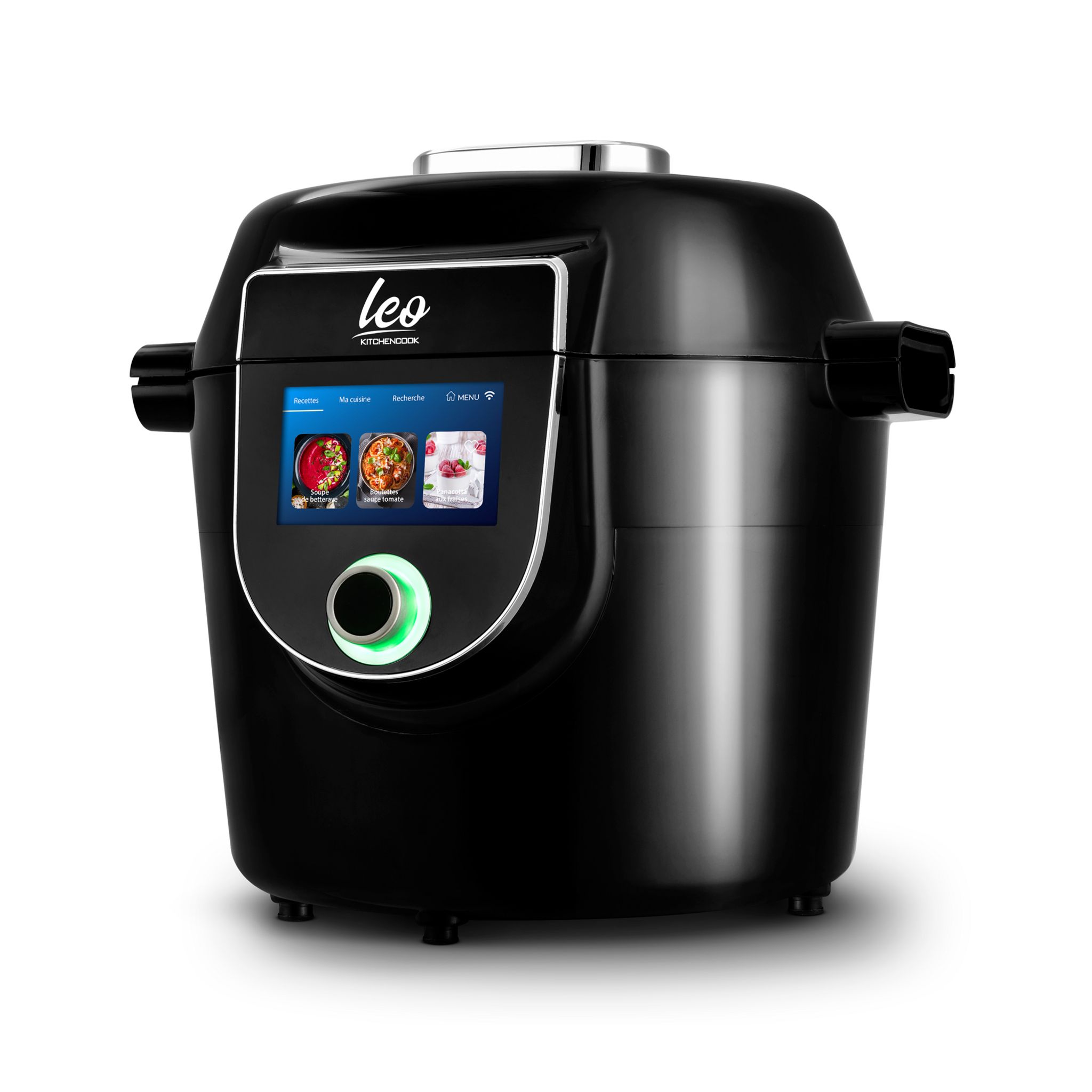 Voir la diapositive 4 : KITCHENCOOK Robot multicuiseur connecté LEO - Noir