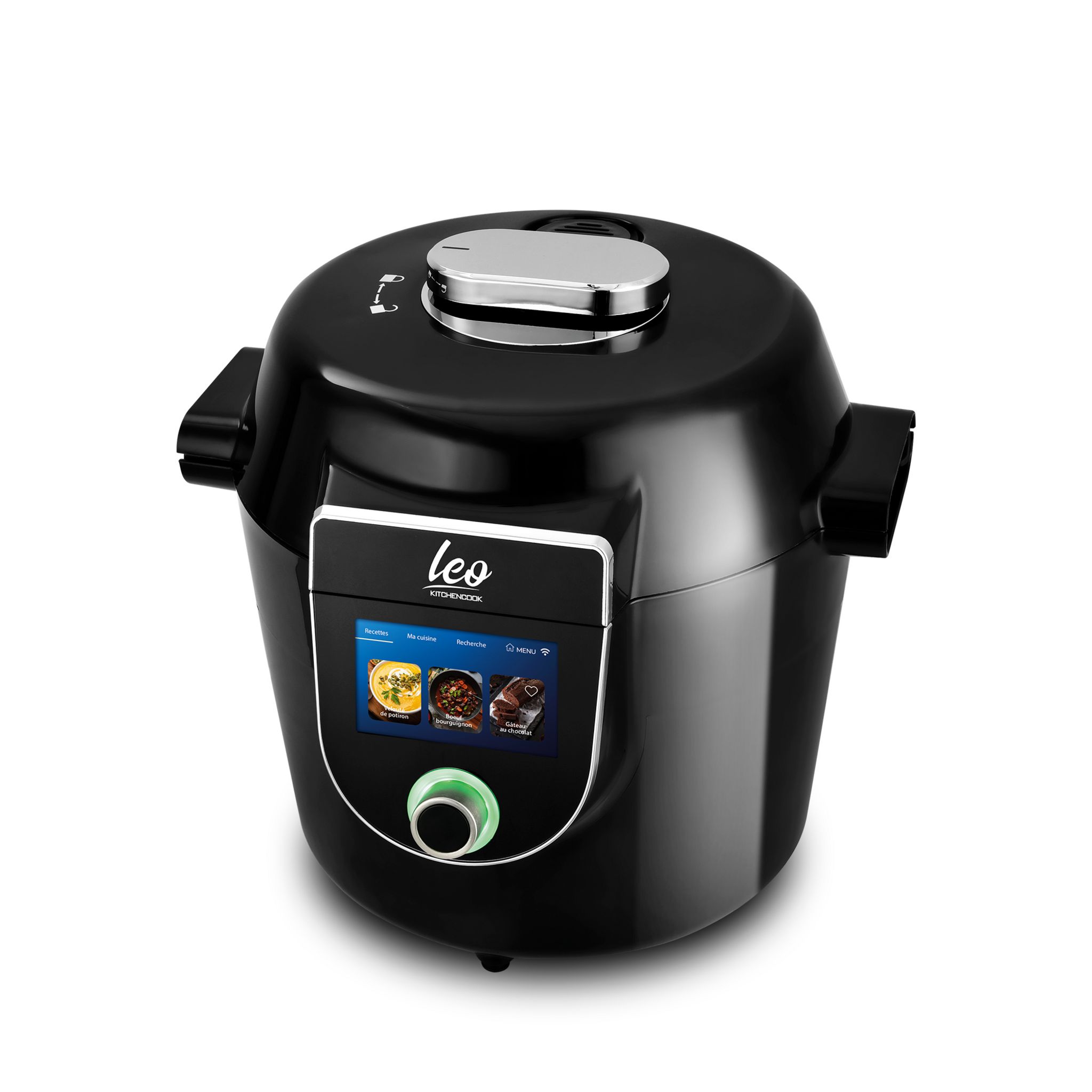 Voir la diapositive 6 : KITCHENCOOK Robot multicuiseur connecté LEO - Noir