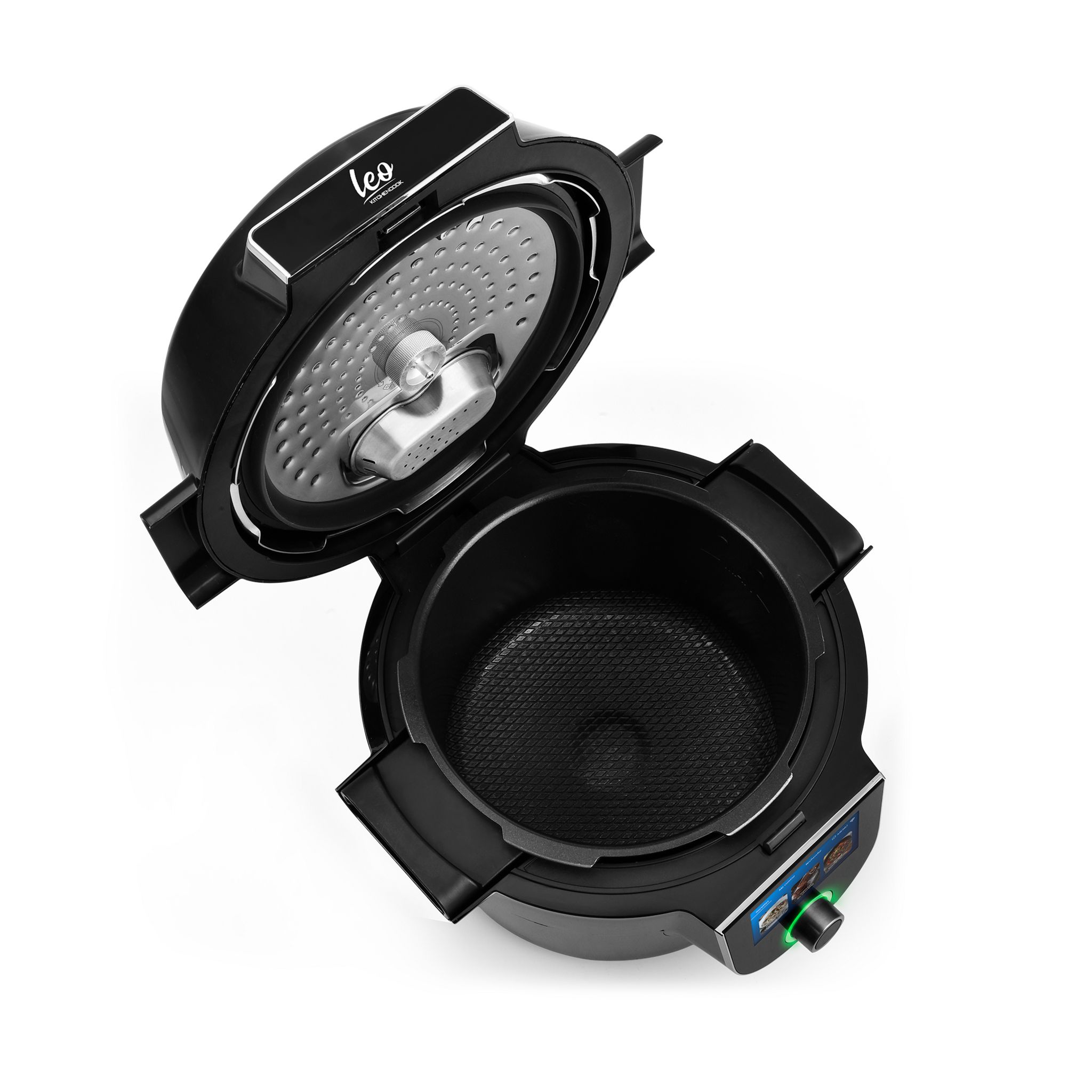 Voir la diapositive 7 : KITCHENCOOK Robot multicuiseur connecté LEO - Noir