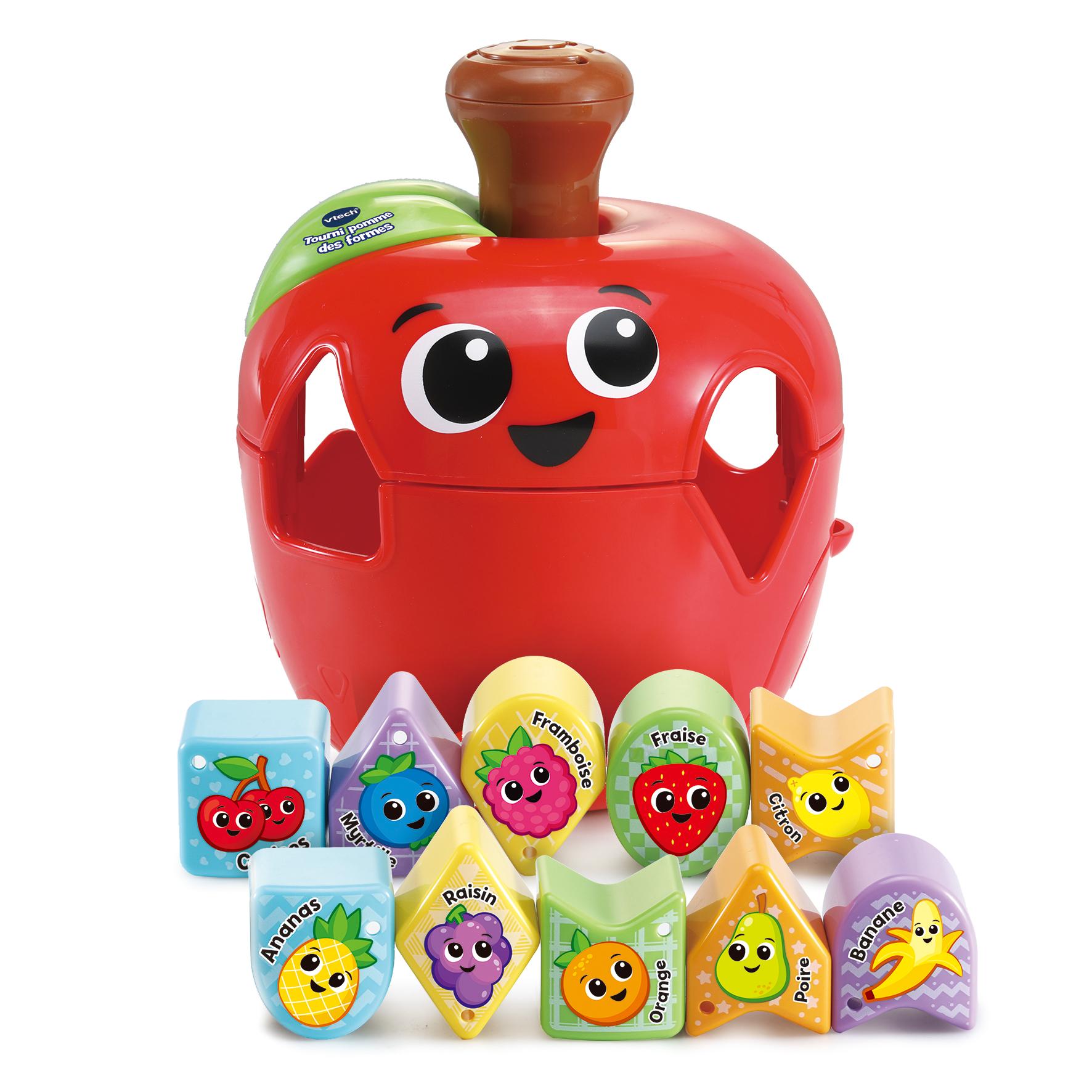 Voir la diapositive 2 : VTECH Tourni Pomme des Formes