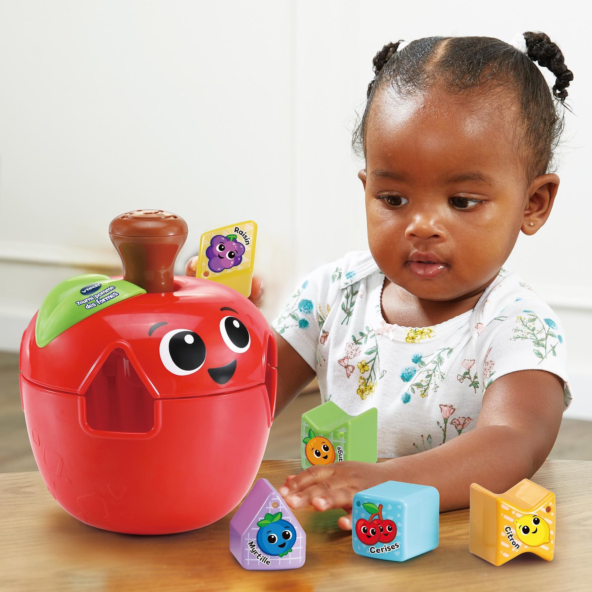 Voir la diapositive 3 : VTECH Tourni Pomme des Formes