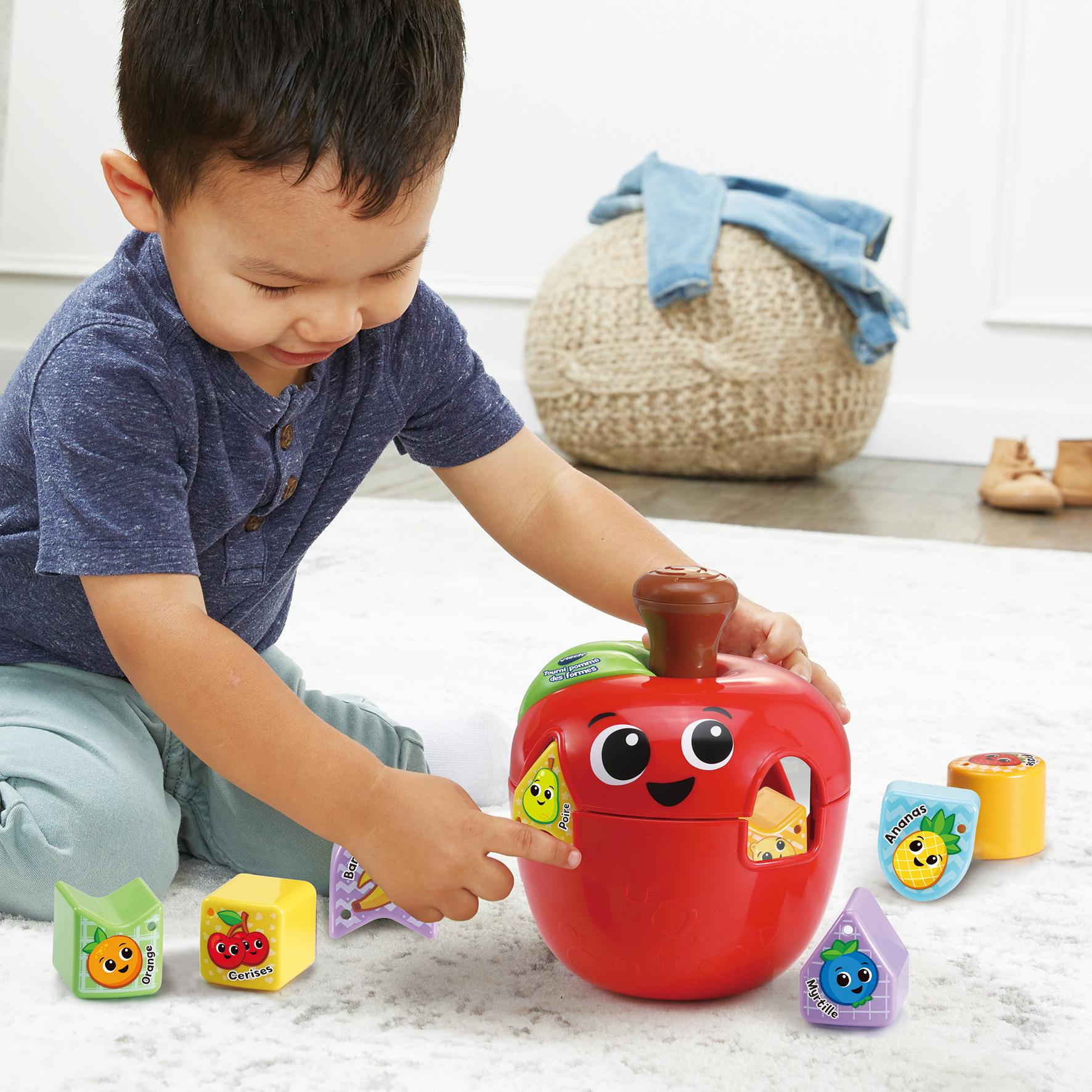 Voir la diapositive 4 : VTECH Tourni Pomme des Formes