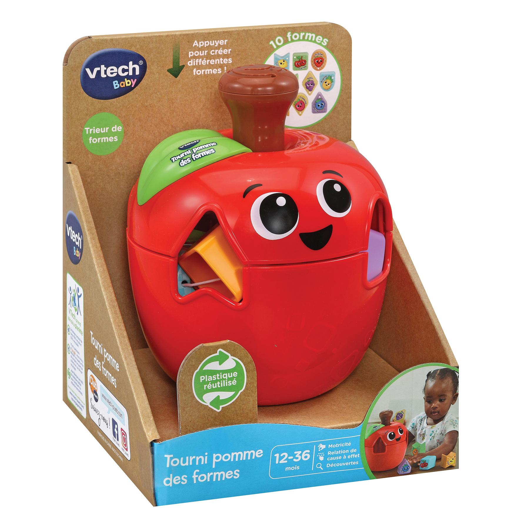 Voir la diapositive 5 : VTECH Tourni Pomme des Formes