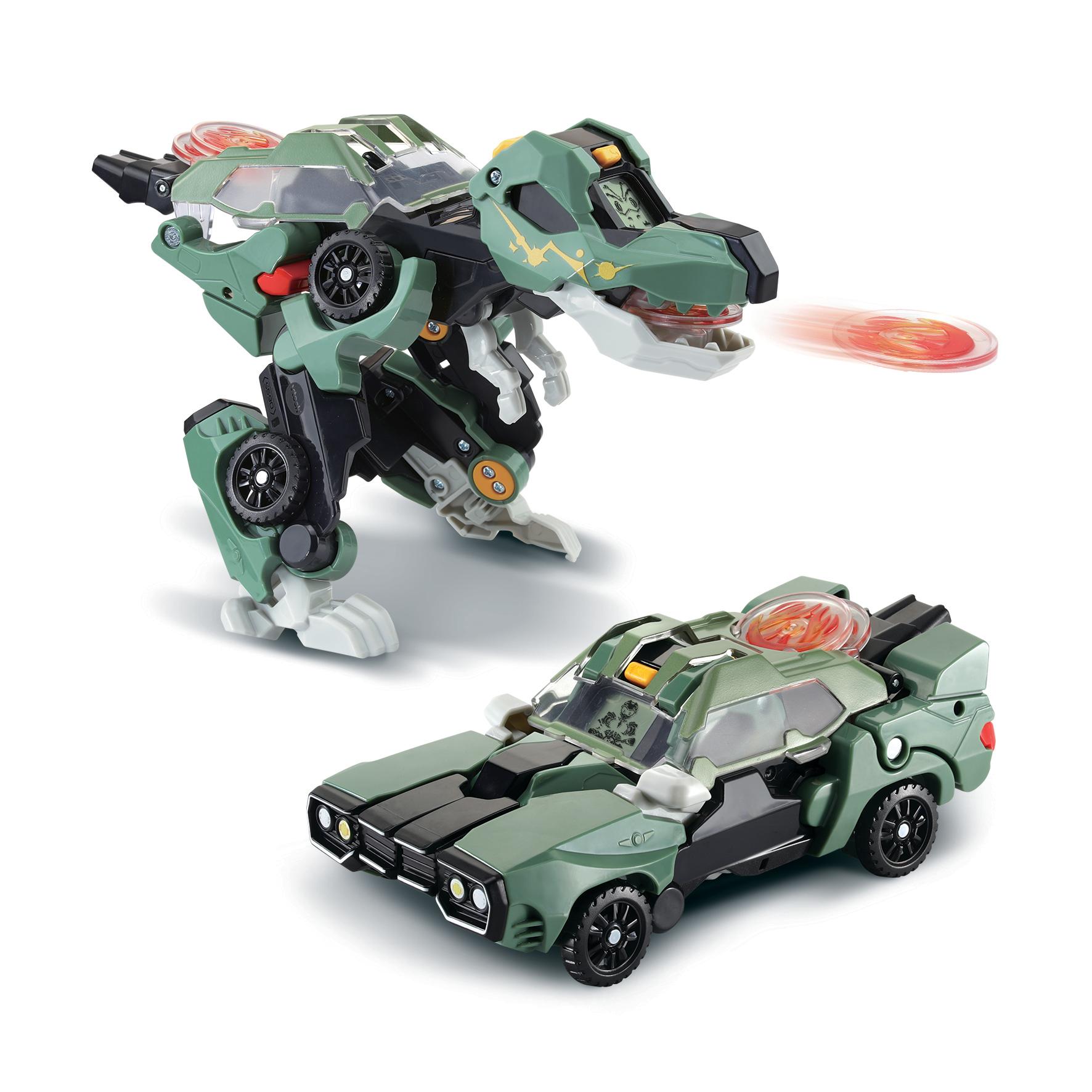 Voir la diapositive 2 : VTECH Tyram, super T-Rex lance flammes - Switch and Go Dinos