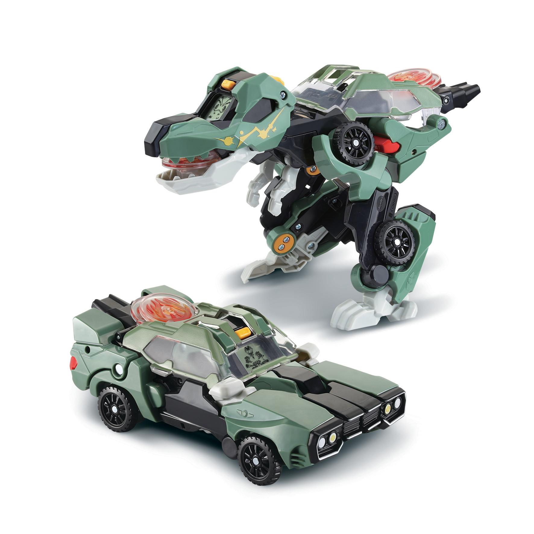Voir la diapositive 3 : VTECH Tyram, super T-Rex lance flammes - Switch and Go Dinos