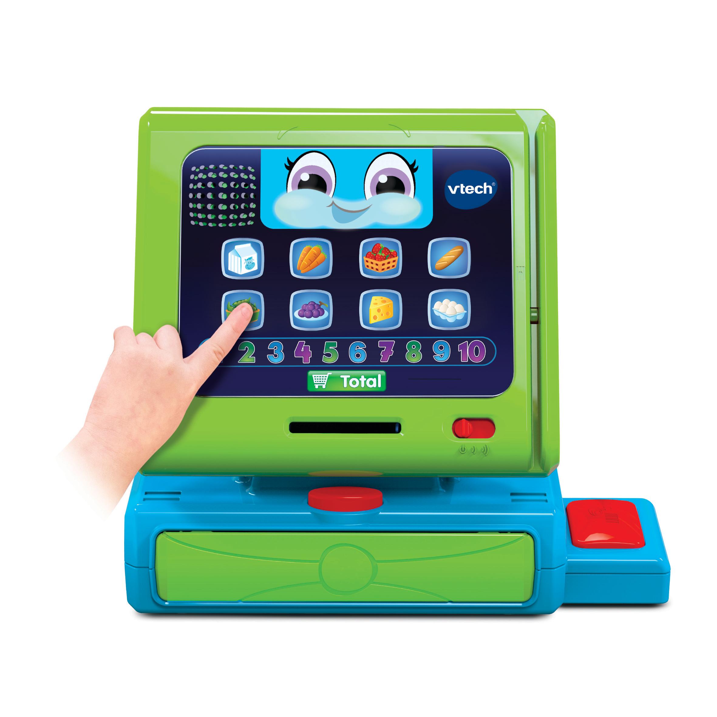 Voir la diapositive 3 : VTECH Caisse Enregistreuse Interactive Maxi Shopping