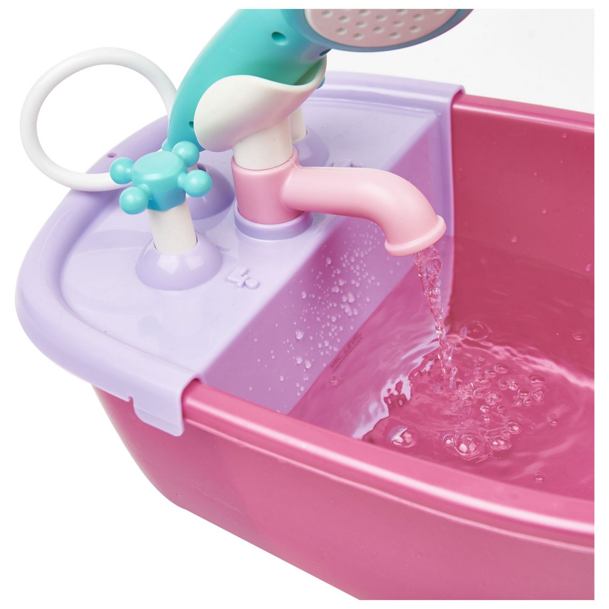 Voir la diapositive 6 : ONE TWO FUN Poupée bébé Léa prend son bain