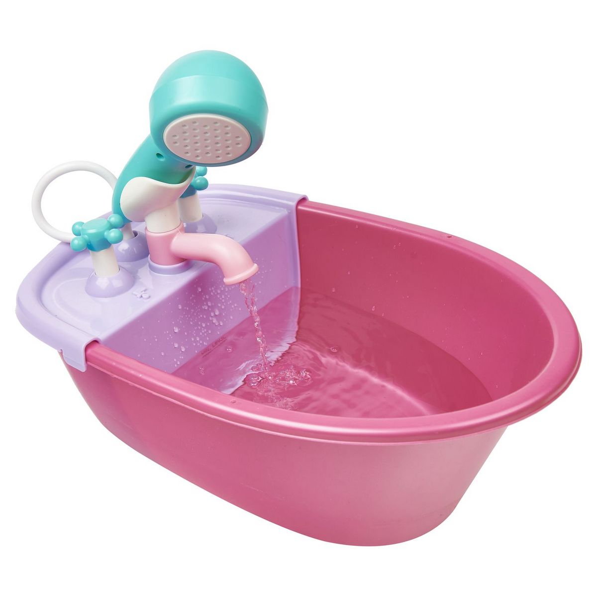 ONE TWO FUN Poupée bébé Léa prend son bain