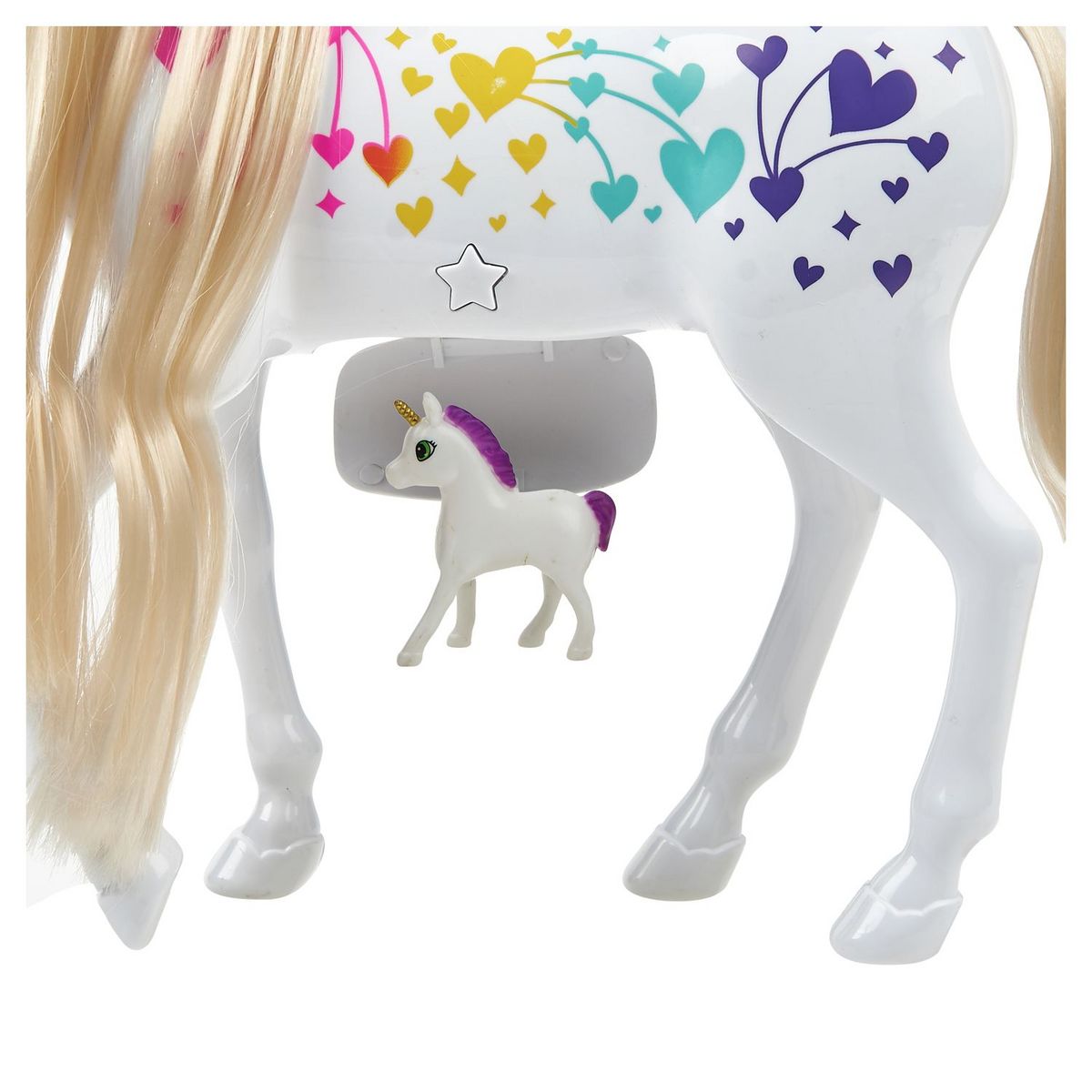 ONE TWO FUN Poupée Ma licorne et son bébé magique