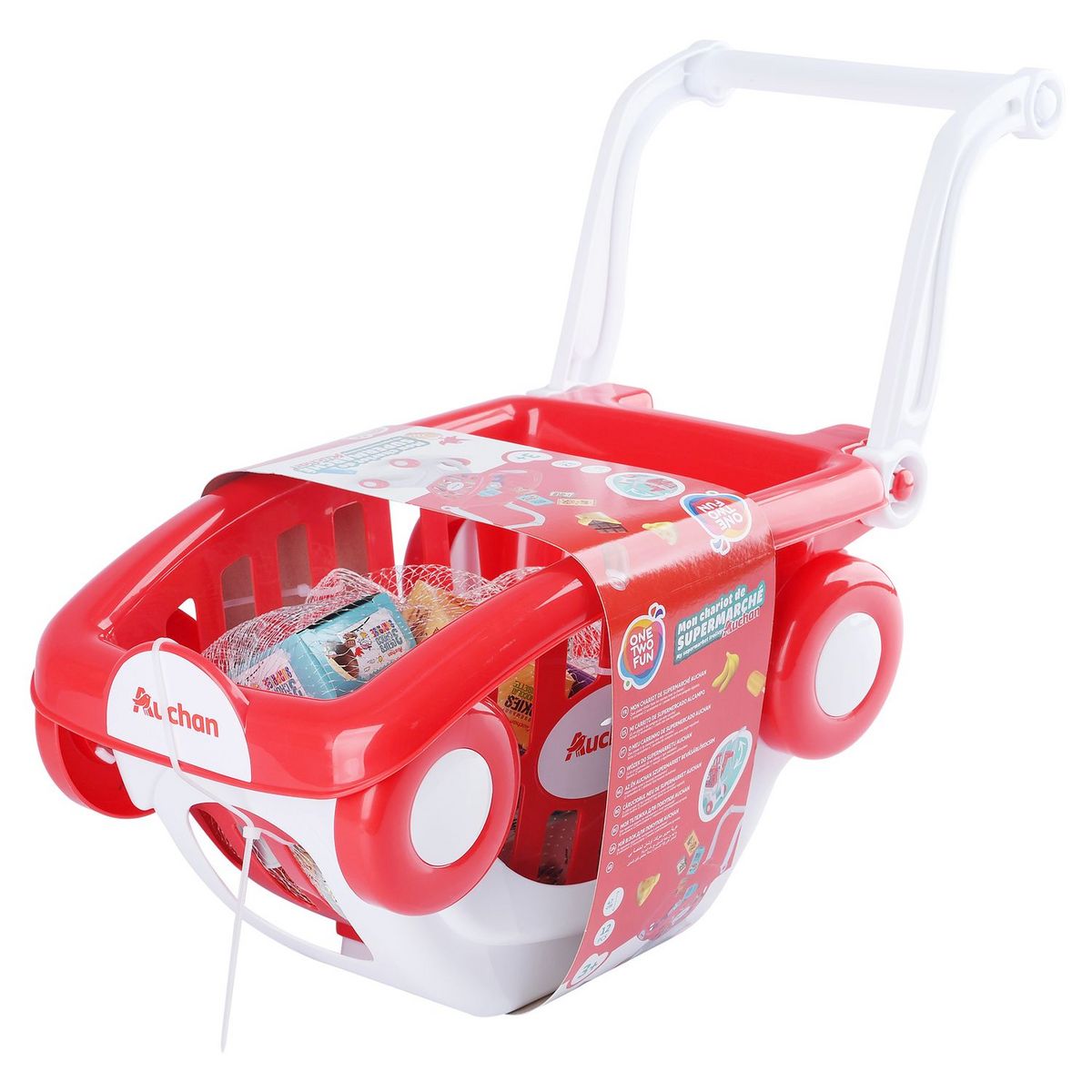 ONE TWO FUN Mon chariot de supermarché Auchan