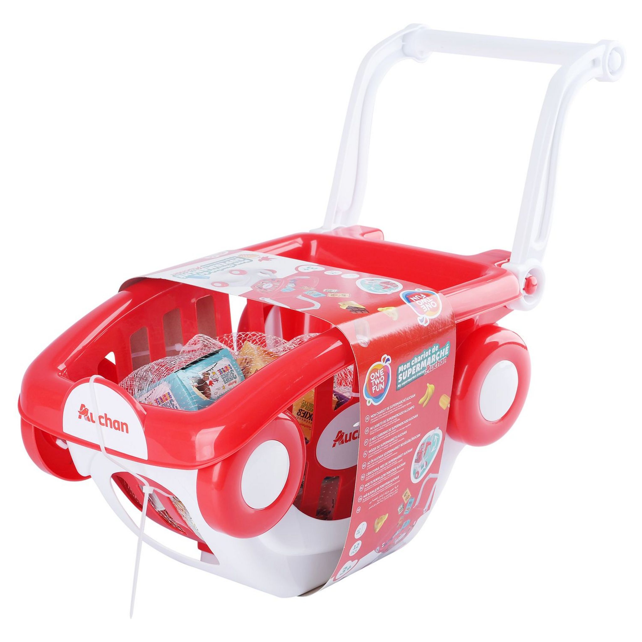 Voir la diapositive 3 : ONE TWO FUN Mon chariot de supermarché Auchan