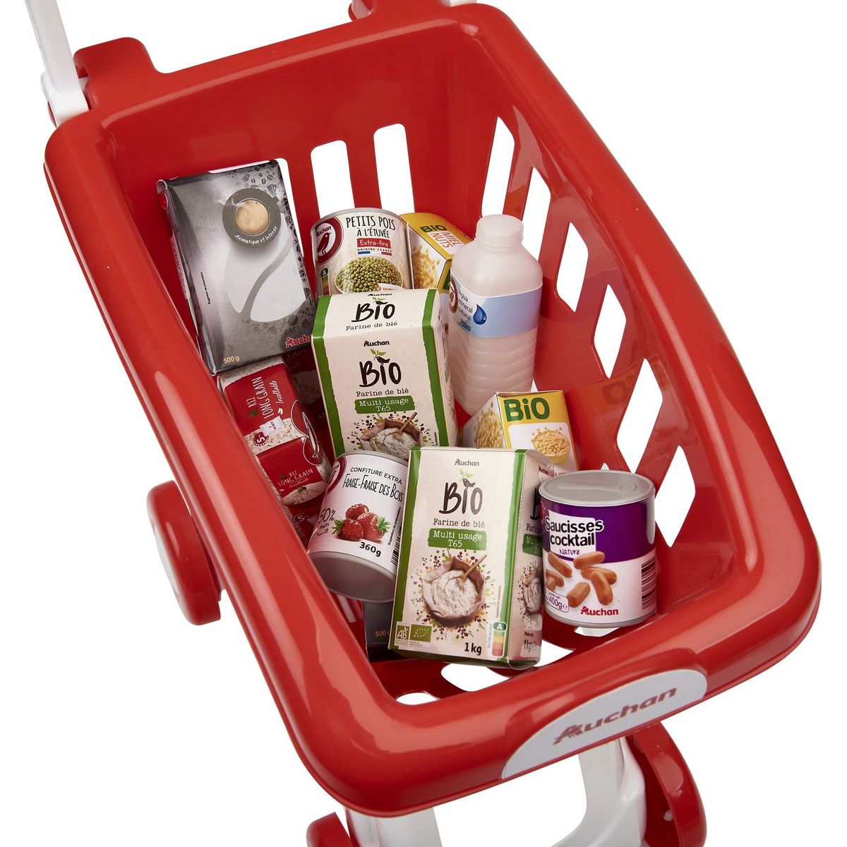 ONE TWO FUN Mon chariot de supermarché Auchan