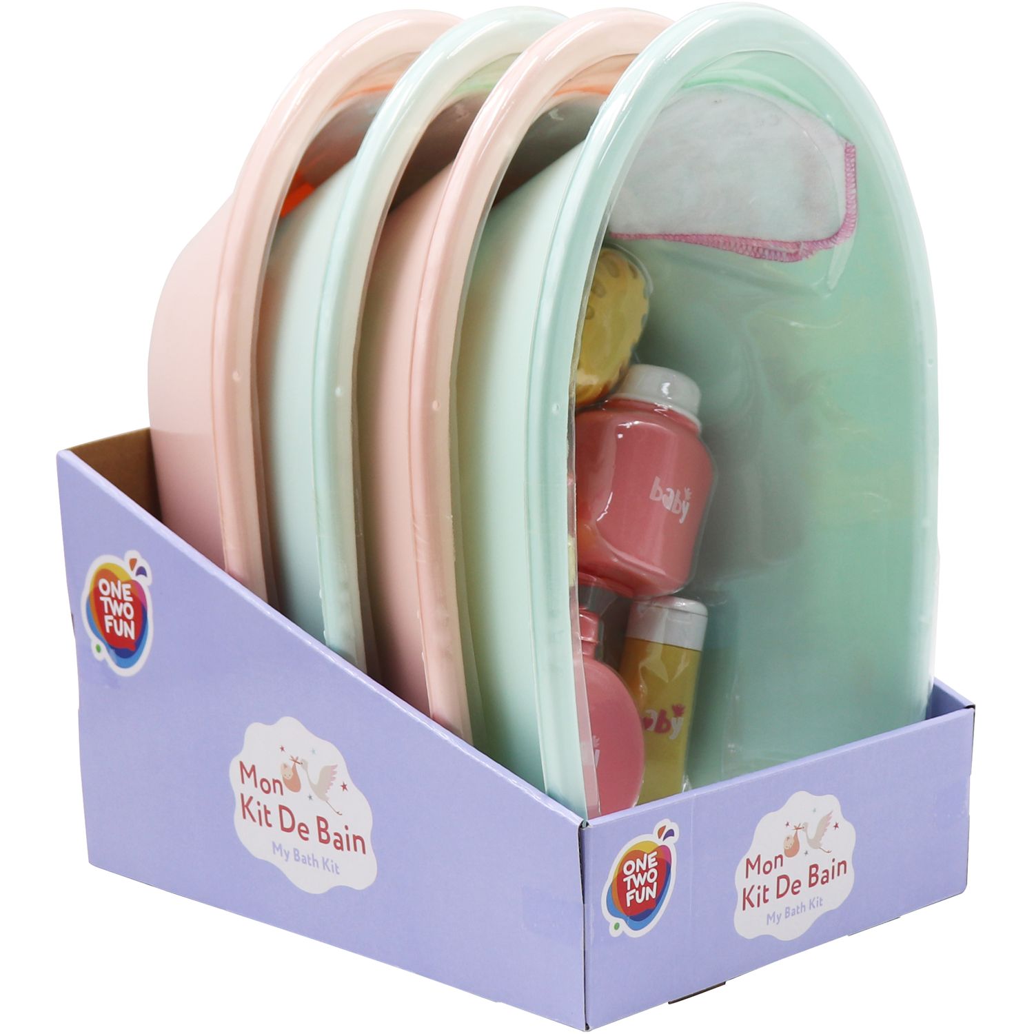 Voir la diapositive 2 : ONE TWO FUN Bain avec accessoires