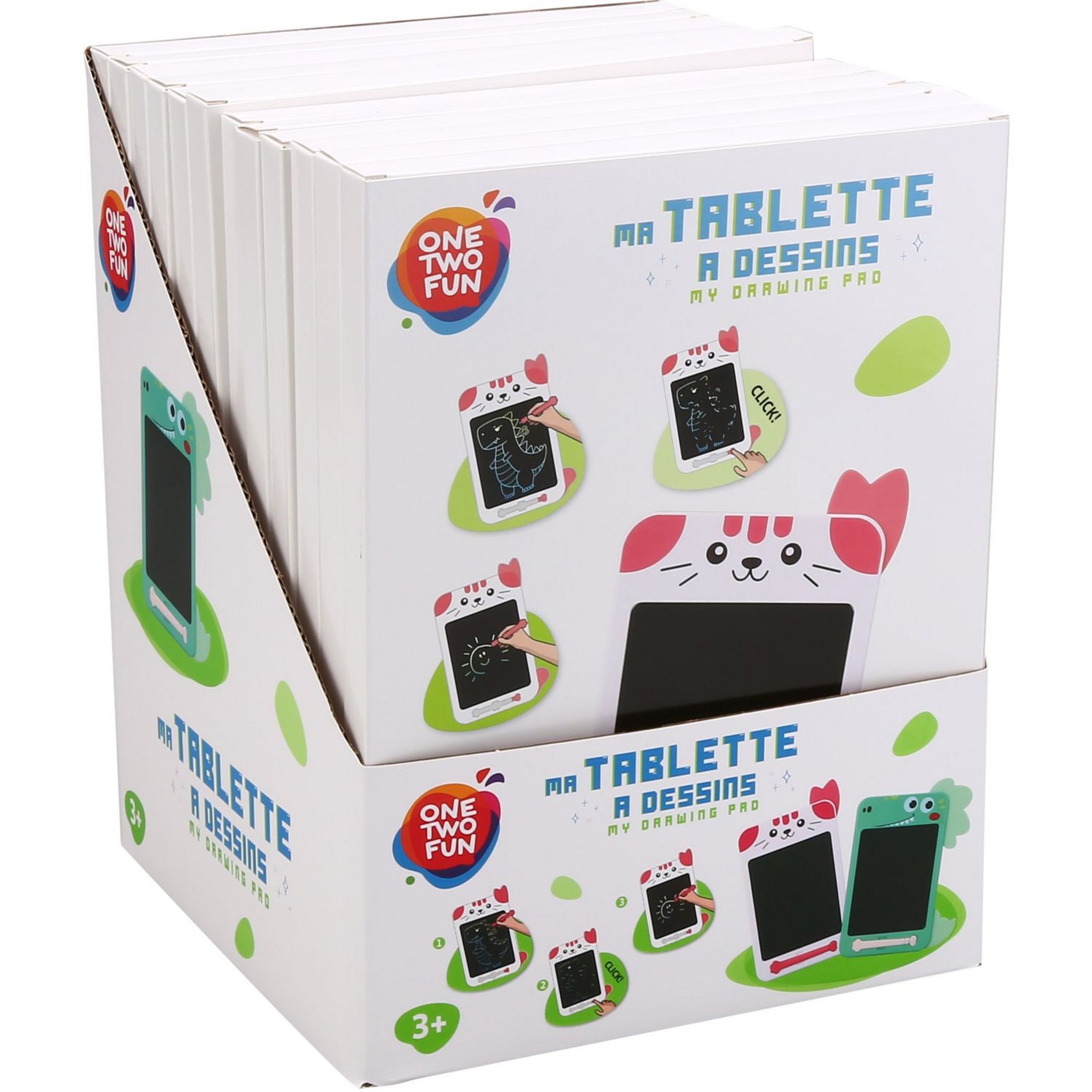 Voir la diapositive 5 : ONE TWO FUN Tablette Magique de Dessin Animal