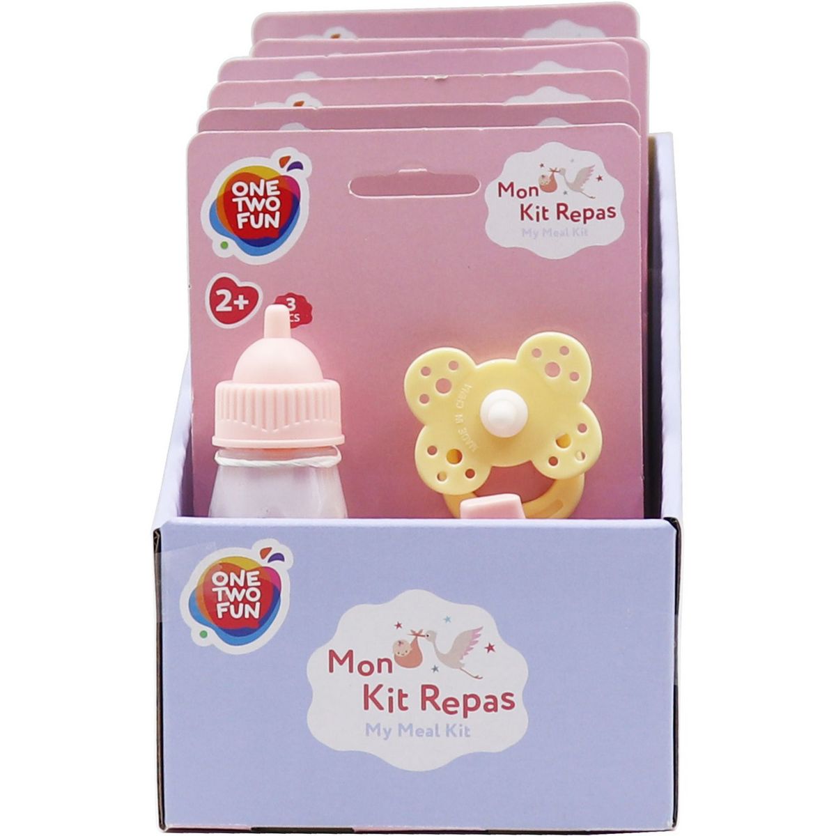 ONE TWO FUN Kit de repas pour poupée