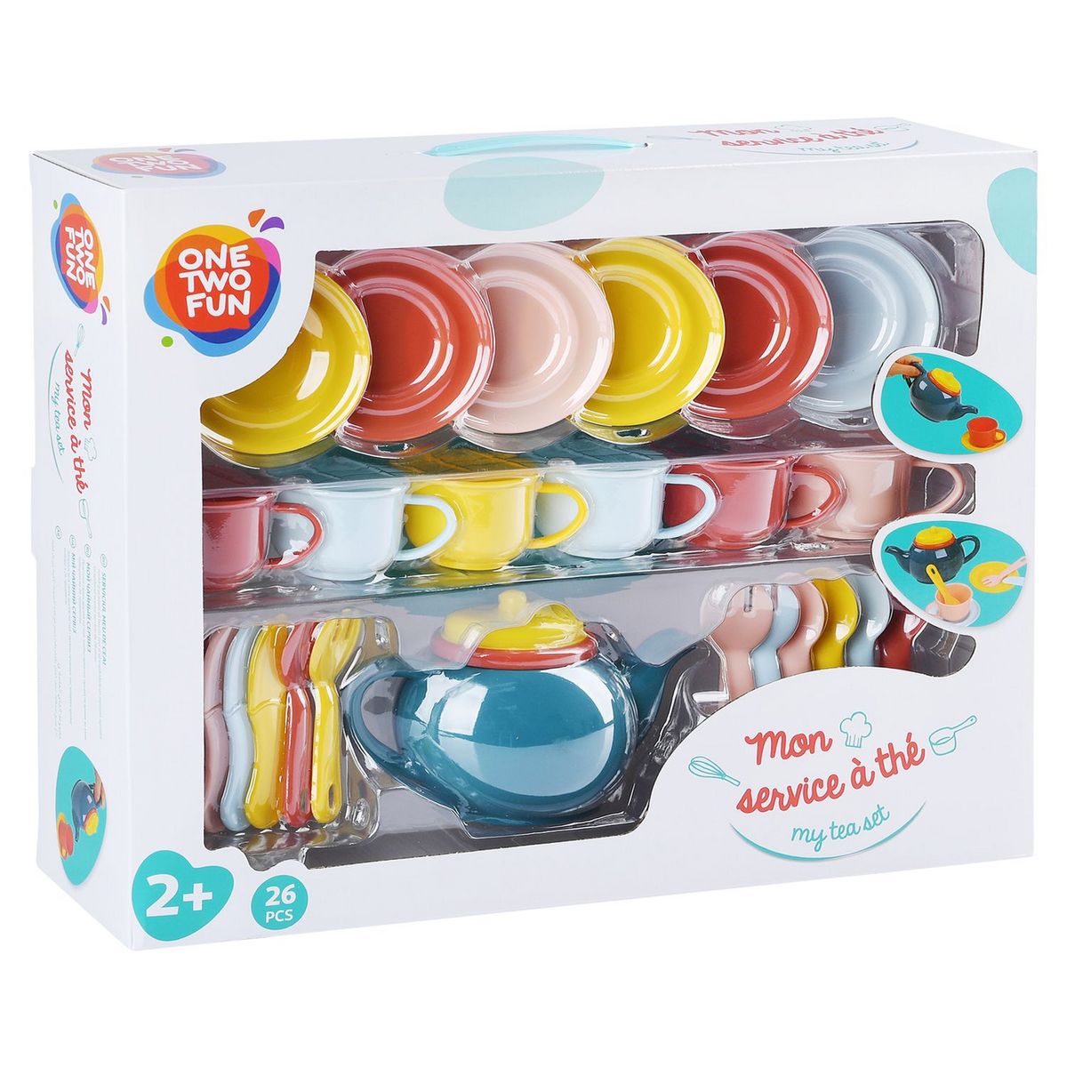 ONE TWO FUN Mon service à Thé