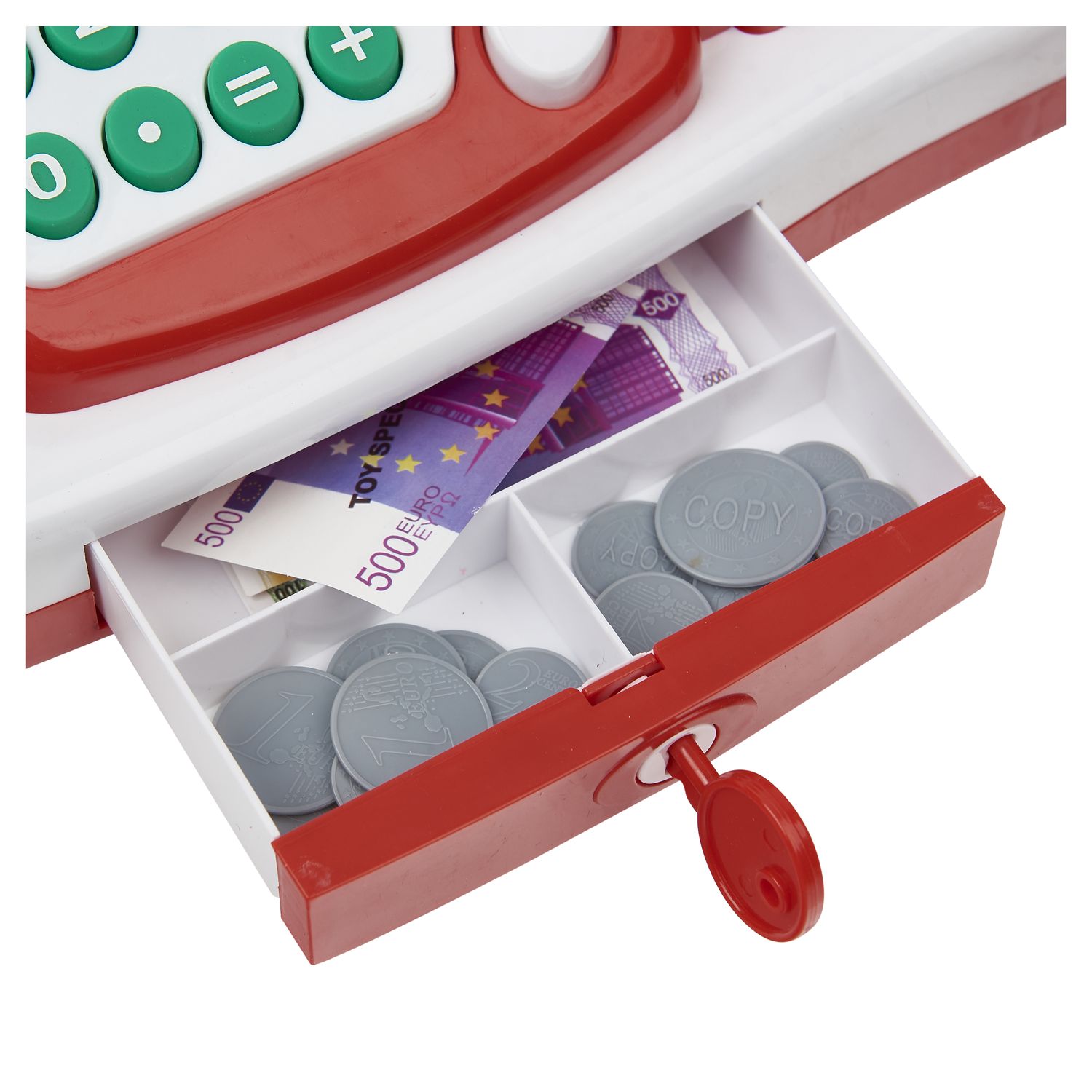 Voir la diapositive 4 : ONE TWO FUN Caisse enregistreuse Auchan