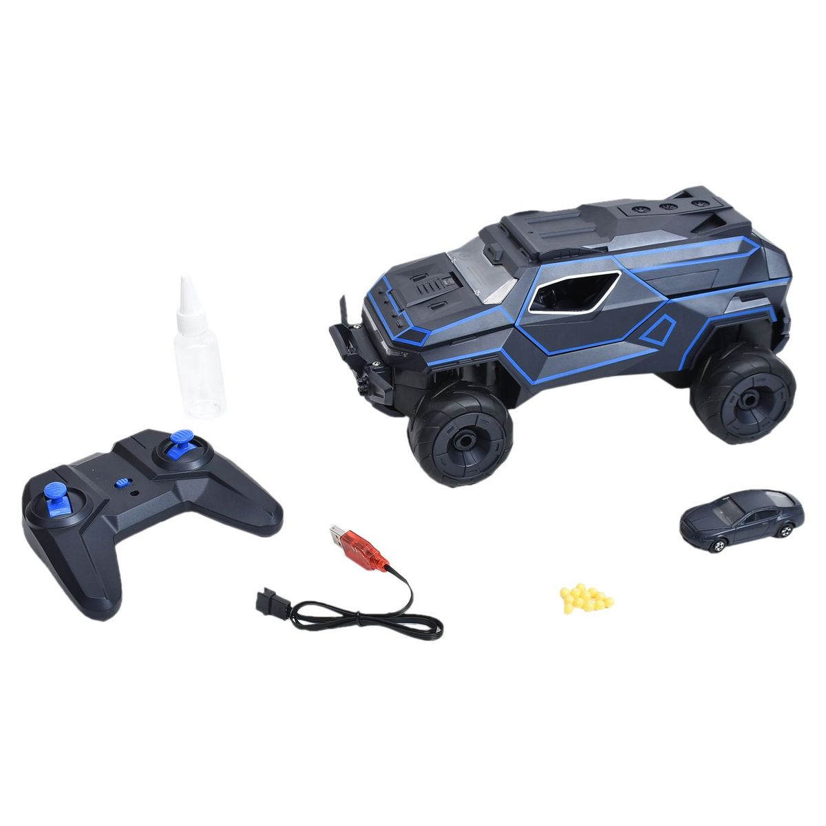 ONE TWO FUN Véhicule RC Spy 2.0 Midnight Hunter