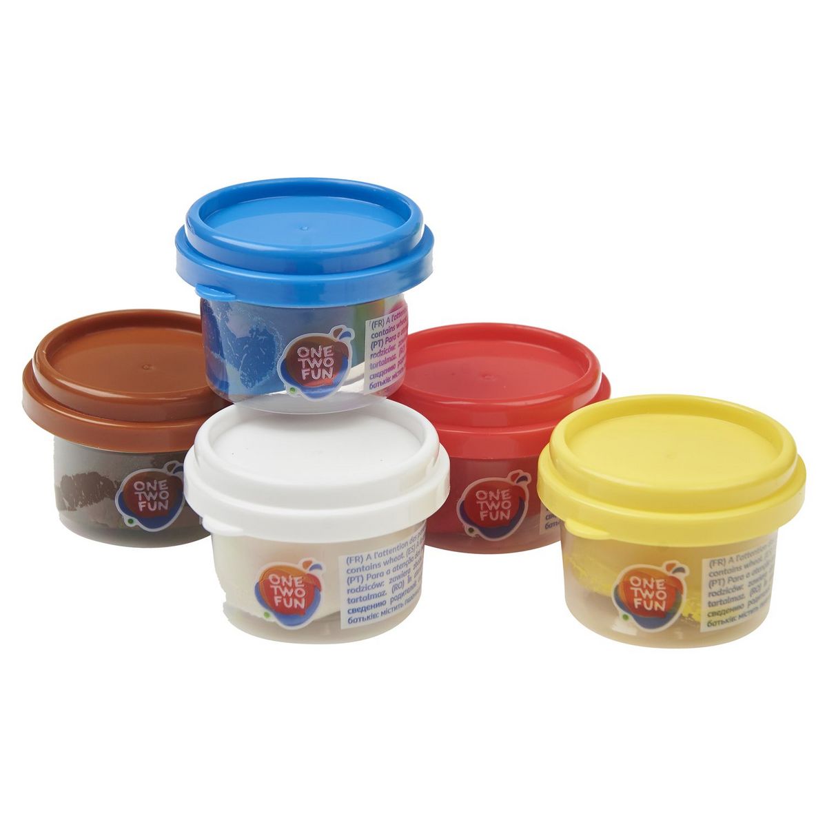 ONE TWO FUN Ma valise Coiffeur Pâte à modeler