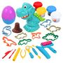 Voir la diapositive 3 : ONE TWO FUN Mon Coffret Pâte à Modeler Dino