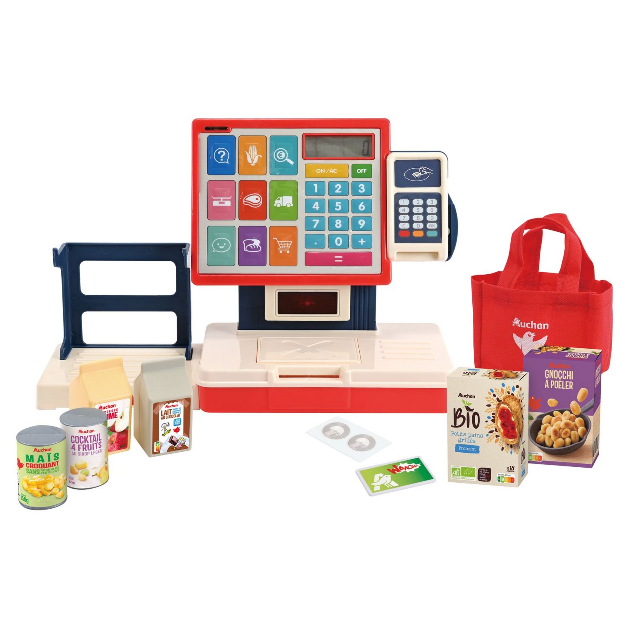 Voir la diapositive 3 : ONE TWO FUN Caisse enregistreuse Libre service Auchan