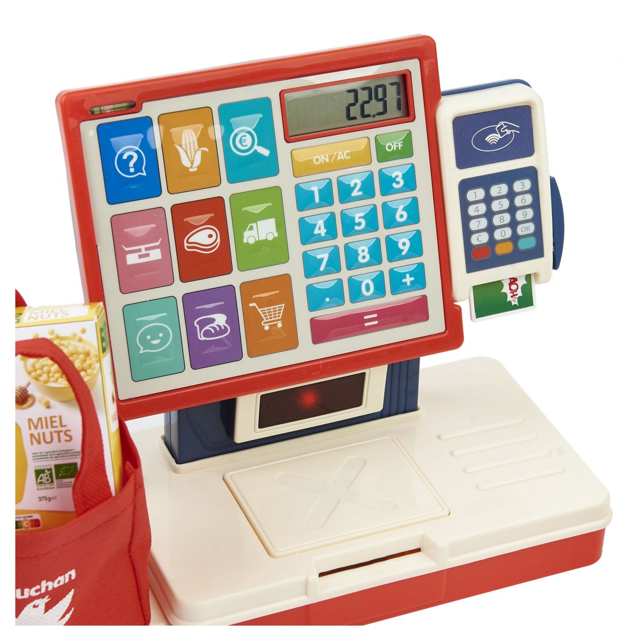 Voir la diapositive 4 : ONE TWO FUN Caisse enregistreuse Libre service Auchan