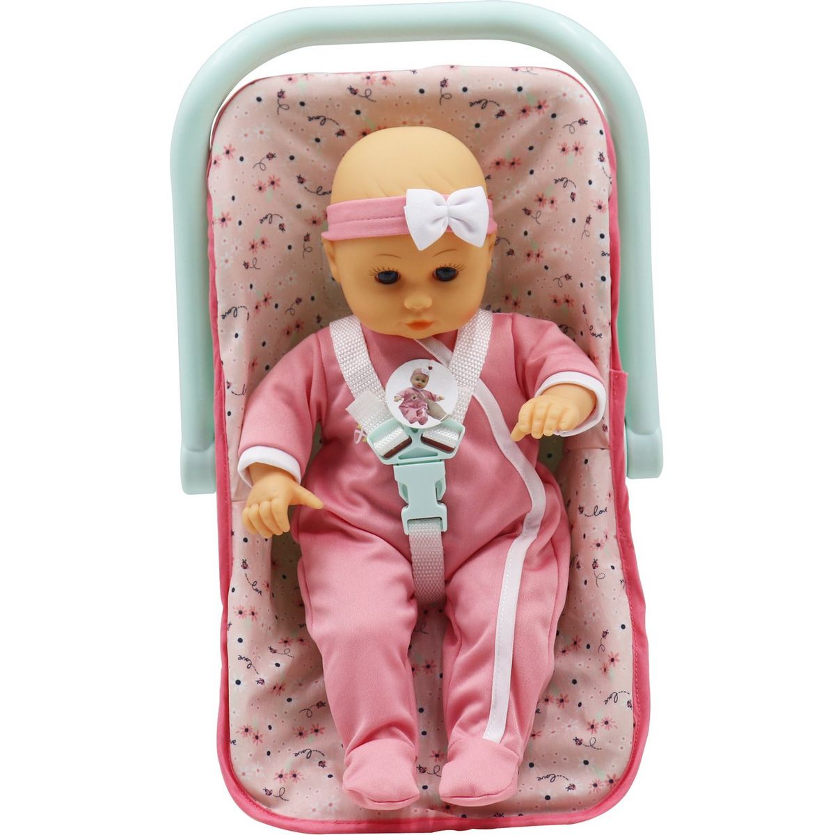 ONE TWO FUN Ensemble Cosy et Poupée - Rose