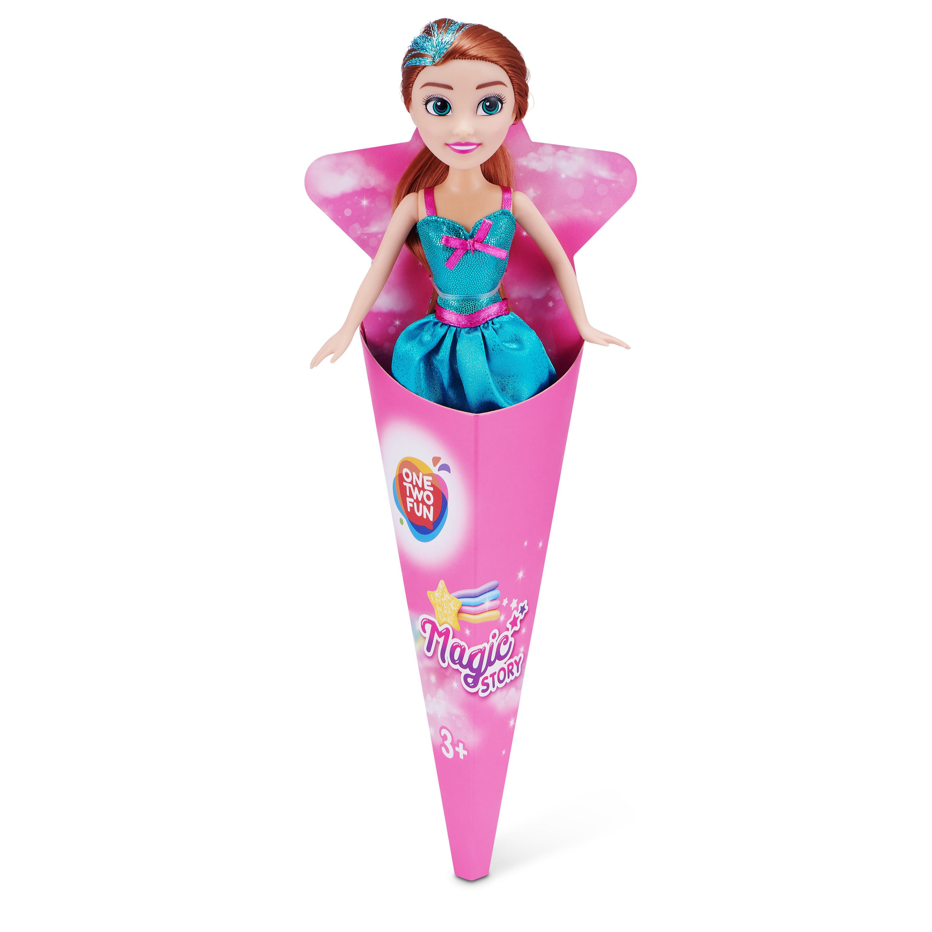 Voir la diapositive 6 : ONE TWO FUN Poupée Cone Princesse