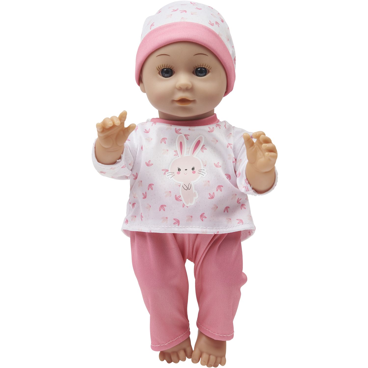 Voir la diapositive 5 : ONE TWO FUN Set nursery + poupée rose