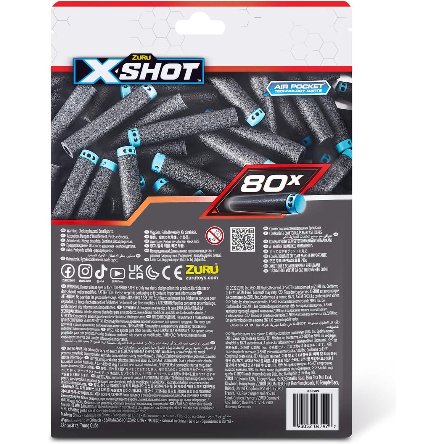 Voir la diapositive 2 : ZURU Fléchettes de recharge Excel x50