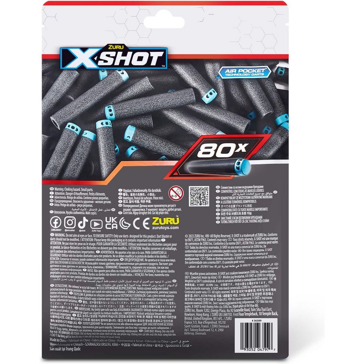 ZURU Fléchettes de recharge Excel x50