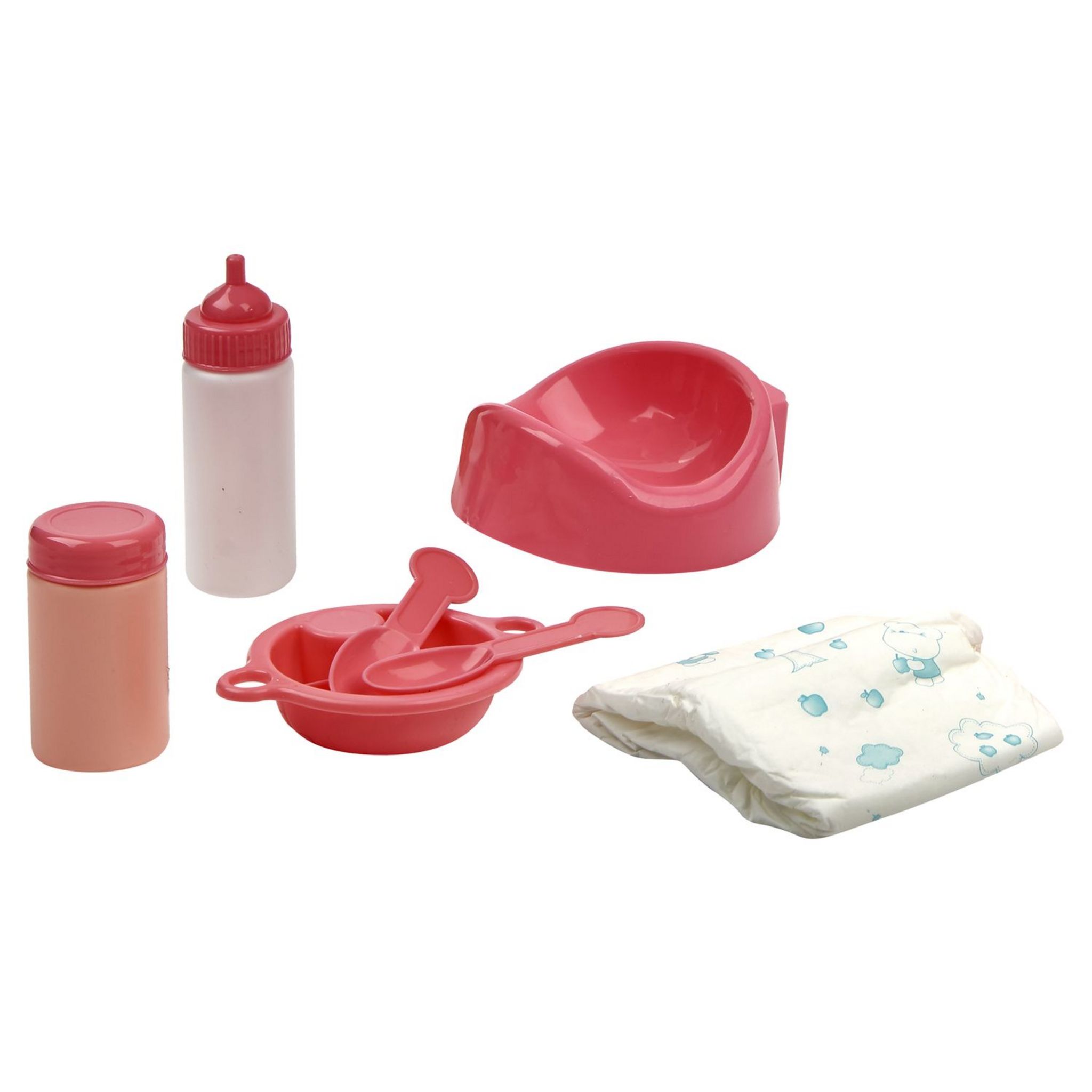 Voir la diapositive 5 : ONE TWO FUN Poupon Bébé Léa fait pipi et ses accessoires