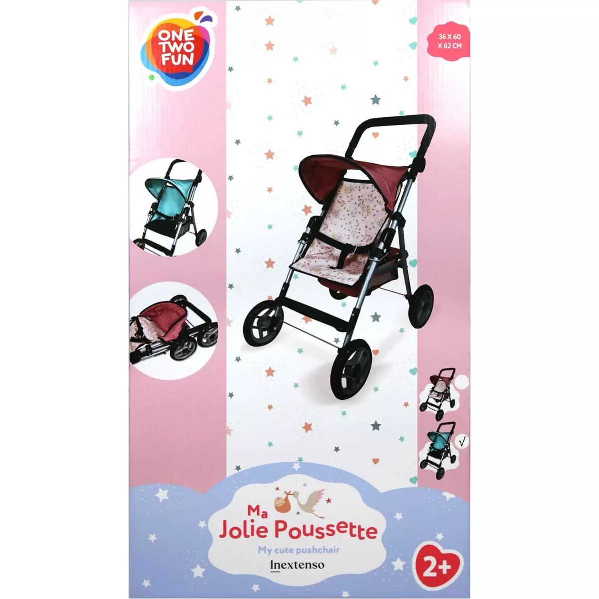 ONE TWO FUN Ma jolie poussette In Extenso