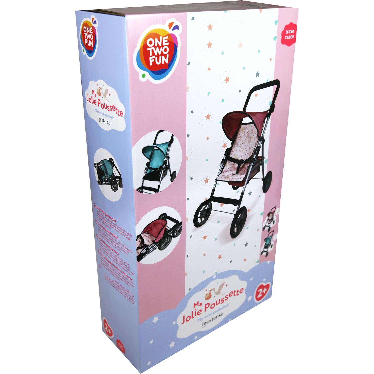 Voir la diapositive 2 : ONE TWO FUN Ma jolie poussette In Extenso