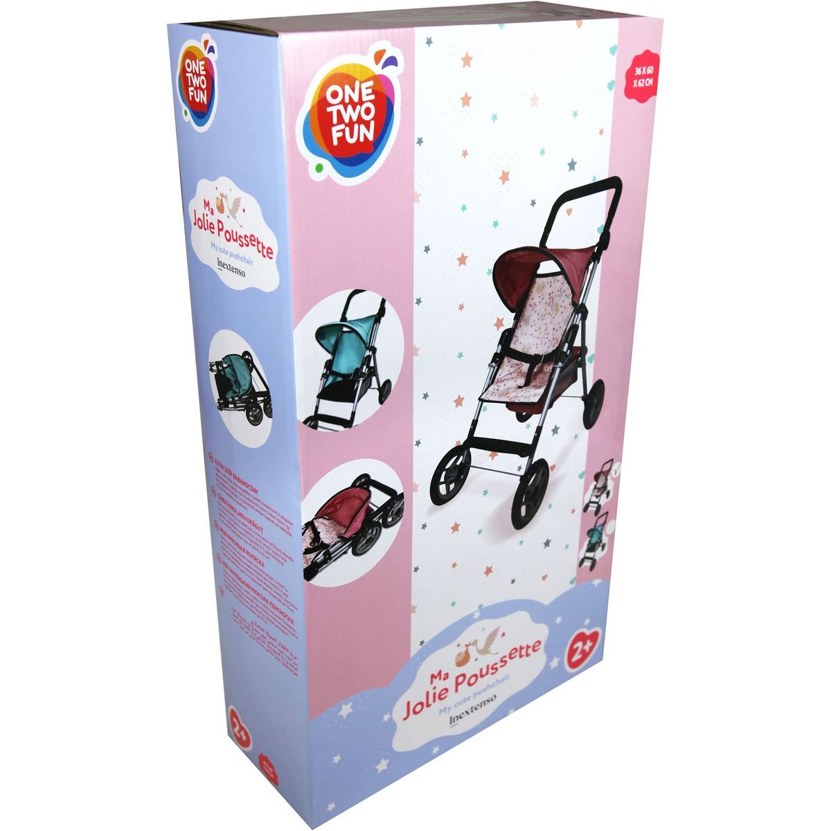 ONE TWO FUN Ma jolie poussette In Extenso