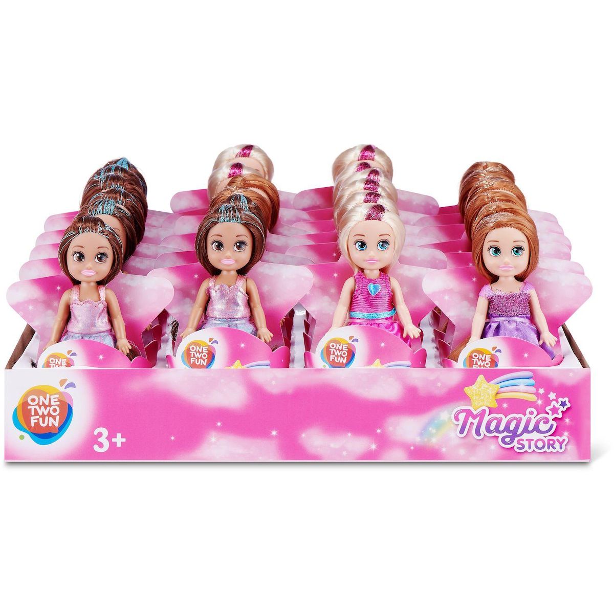 ONE TWO FUN Poupée CupCake Princesse 10 cm