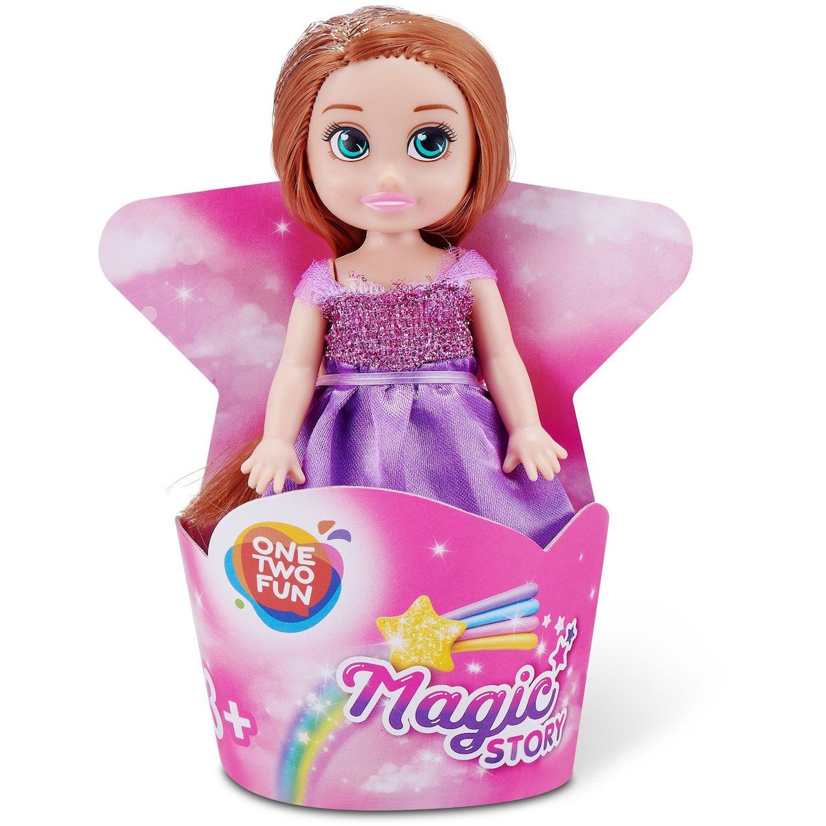 ONE TWO FUN Poupée CupCake Princesse 10 cm