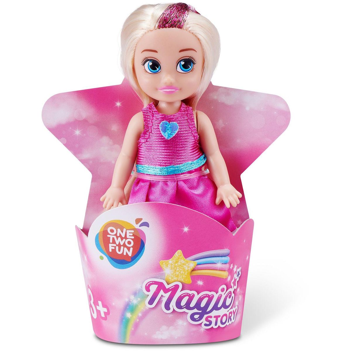 ONE TWO FUN Poupée CupCake Princesse 10 cm